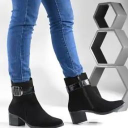 Women Ankle-Length Boots with Zip Closure-image-34