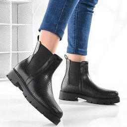 Women Reptilian Pattern Boots-picture-20