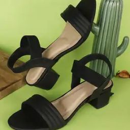 Women Open-Toe Chunky Heeled Sandals -29
