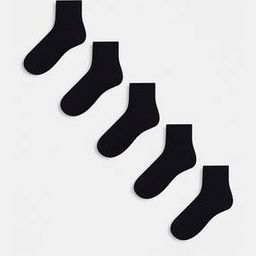 Pack of 5 Terry Ankle-Length Socks-image-20