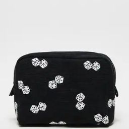 Wash Bag with Dice Print-picture-35