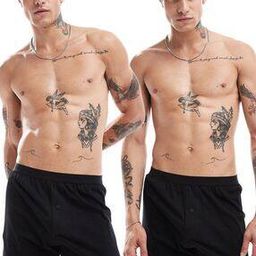 Pack of 2 Boxers with Elasticated Waist-image-76