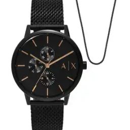 Men Water-Resistant Chronograph Watch-AX7162SET-image-78