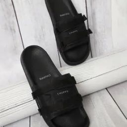 Men Typographic Print Slip-On Slides Flip-Flops-picture-23