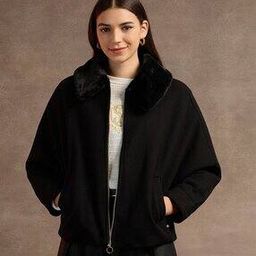 Women Regular Fit Jacket with Insert Pockets-image-74