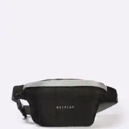 Men Brand Print Waist Pouch-image-3