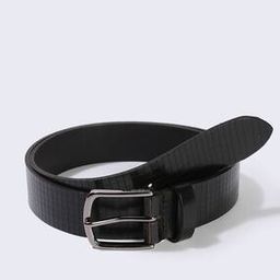 network Men Leather Belt with Buckle Closure-picture-2