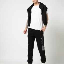Men Brand Print Joggers with Insert Pockets-picture-5