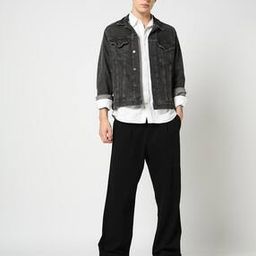 Solid Loose fit Trouser with Pleated Front-picture-21