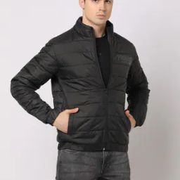 Zip-Front Quilted Jacket-image-49