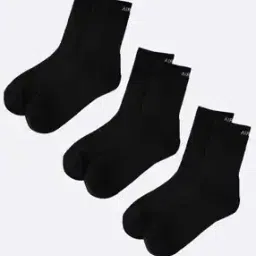 Pack of 3 Women Mid-Calf Length Socks-image-53