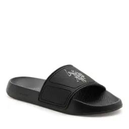 Men Logo Print Open-Toe Slides-19