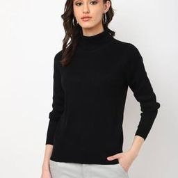 Ribbed Turtle-Neck Sweater-image-4