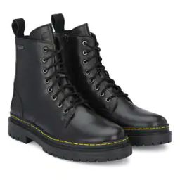 Zip-Up Ankle-Length Combat Boots-image-23