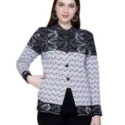 Women Round-Neck Cardigans with Button-Closure-image-105