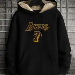 Men Regular Fit Typographic Print Hoodie-image-22