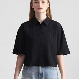 only Women Spread-Collar Regular Fit Shirt-picture-4