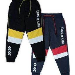 Boys Pack of 2 Joggers with Drawstring Waist-image-14