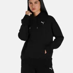 Hoodie with Adjustable Drawstring-image-0
