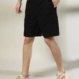 Men Slim Fit Cargo Shorts with Insert Pockets-picture-50