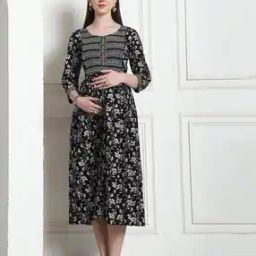 Women Floral Gown Dress-image-30