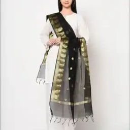 Banarasi Poly Silk Woven Dupatta-picture-20
