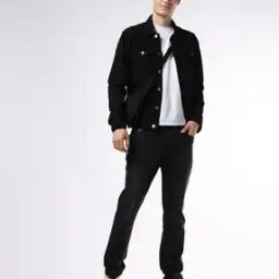 Men Mid-Wash Slim Straight Fit Jeans-image-83