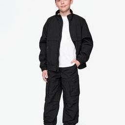 Boys Straight Fit Pleated Pants with Zipper Pockets-picture-45