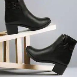 Women Ankle-Length Boots with Synthetic Upper-image-6
