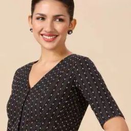 Women Cotton Front Open Blouse-image-29