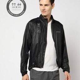 Men Cycling Zip-Front Hooded Jacket-45