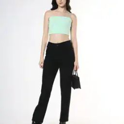 Women Mid-Wash Straight Fit Jeans-image-83