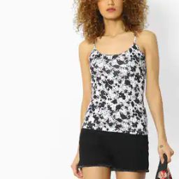 Printed Strappy Camisole-image-36