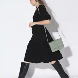 vero moda Women Fit & Flare Dress with Insert Pockets-picture-30