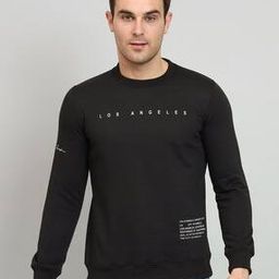 Typographic Print Crew-Neck Sweatshirt-picture-47