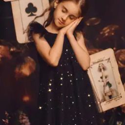 Girls Embellished Fit and Flare Dress-19