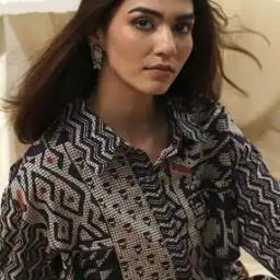 Women Geometric Print Relaxed Fit Shirt-picture-28
