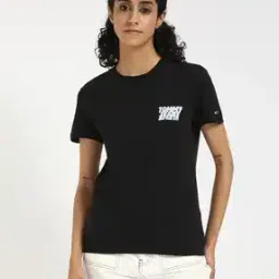 tommy hilfiger Women TJ Bubble Regular Fit Crew-Neck T-Shirt-picture-21