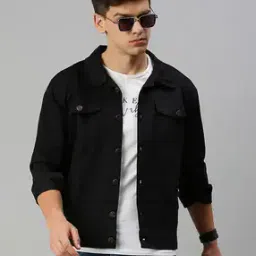 Men Slim Fit Denim Jacket-picture-10