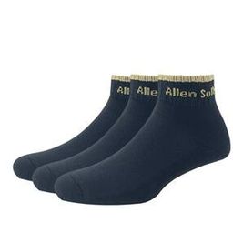 Pack of 3 Solid Ankle -length Socks-image-78