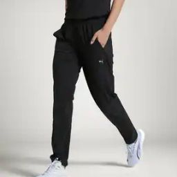 Women Velocity Slim Fit Tapered Running Track Pants-image-64