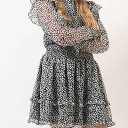 Girls Printed A-Line Dress-picture-32