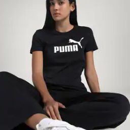 Women No. 1 Logo Print Regular Fit Crew-Neck T-Shirt-image-18