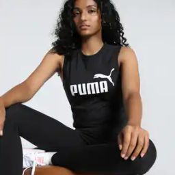 Women No.1 Logo Print Slim Fit Tank Top-image-71