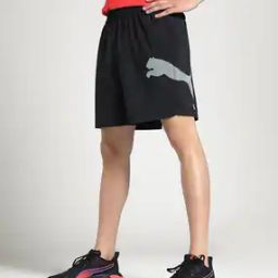 Men Train All Day Big Logo Training 7" Knit Shorts-image-4