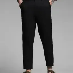 jack & jones Men Slim Fit Flat-Front Pants-picture-47