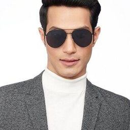 Unisex Polarized and UV Protected Aviator Sunglasses -VC S13110-52