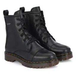 Lace-Up Ankle-Length Boots-image-60