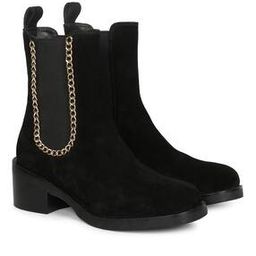 Women Ankle-Length Boots with Metal Accent-picture-16