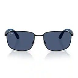 Unisex UV-Protected Rectangular Sunglasses - 0RB3759I002/8057-3